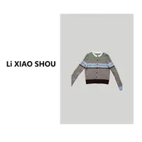 李小瘦大码女装【海盐拿铁】新款百搭舒适宽松休闲针织羊毛衫59021D