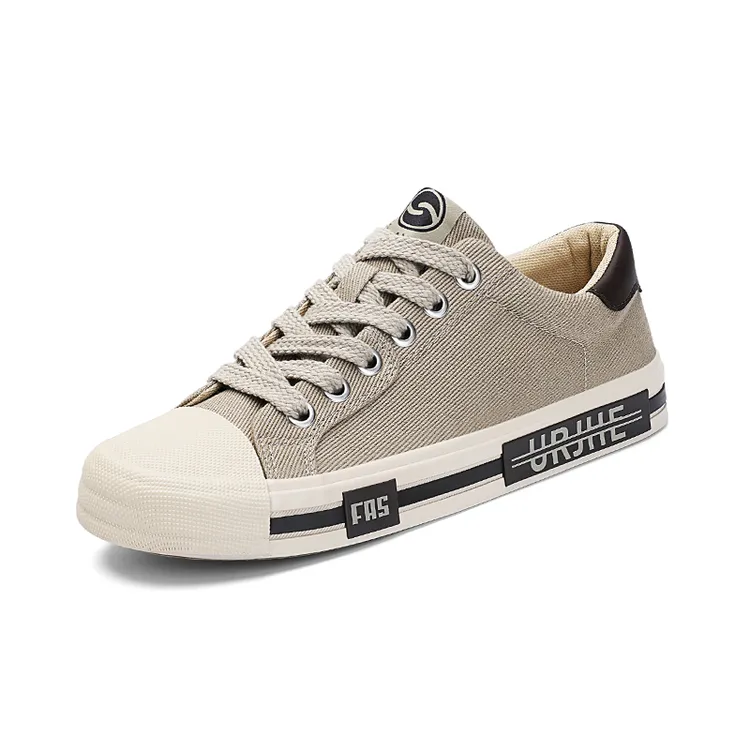 25848 男鞋秋季新款时尚帆布鞋经典休闲鞋男士韩版潮鞋透气开车鞋