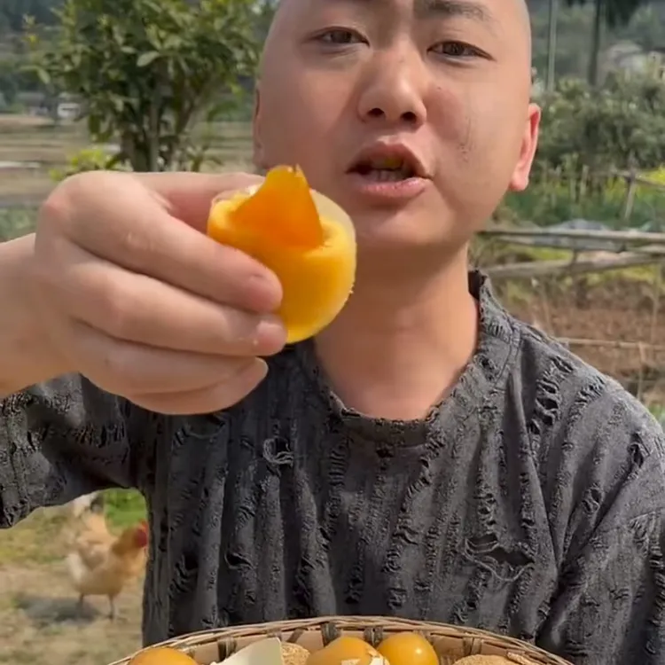 [皮蛋很忙]正宗四川广安黄心糖心松花鸭皮蛋无铅工艺