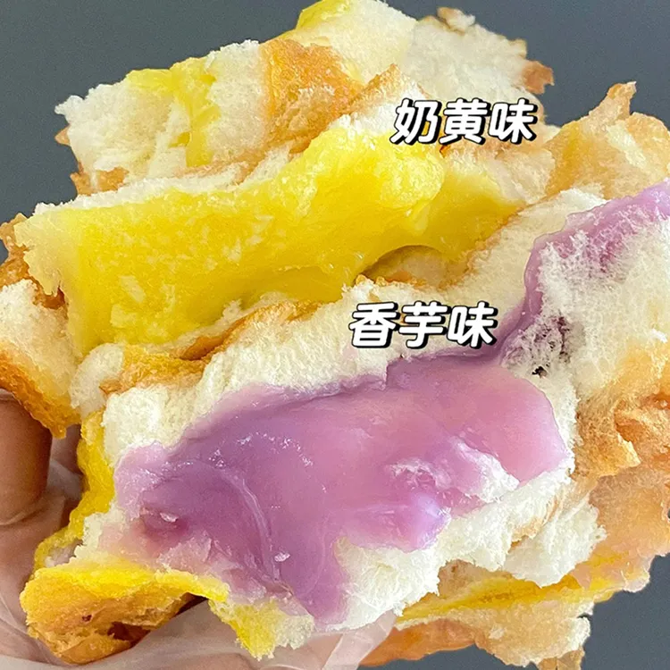 怀旧老式三明治夹心大面包早餐整箱零食推荐营养网红上班充饥食品