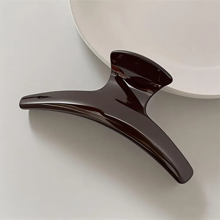 韩国极简轻奢气质高级感鲨鱼夹后脑勺盘发抓夹2025新款发饰头饰女