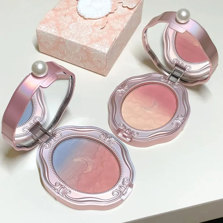 ColoRrose考拉玫瑰西洋古董双色腮红古典油画感星月淡颜渐变高光