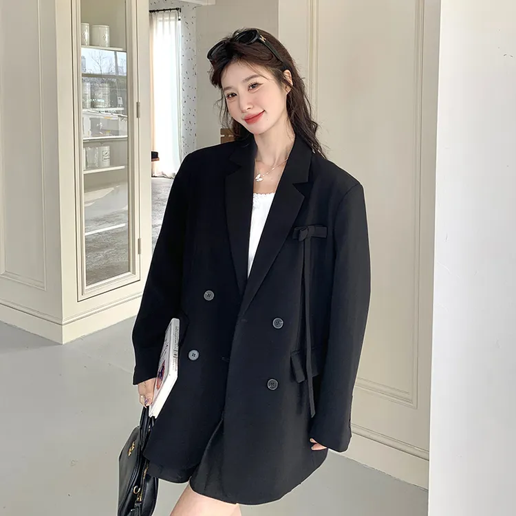 时尚高级感经典轻奢款西装女2025秋季新款气质设计感显瘦宽松外套