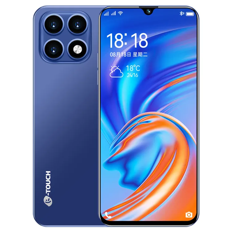 时尚双卡双待全网通智能手机安卓正品超薄大屏人脸识别