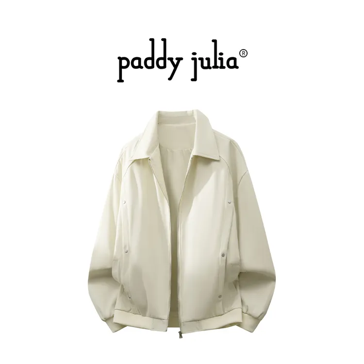 Paddy julia美式高级感休闲夹克男秋季宽松休闲时尚百搭工装外套