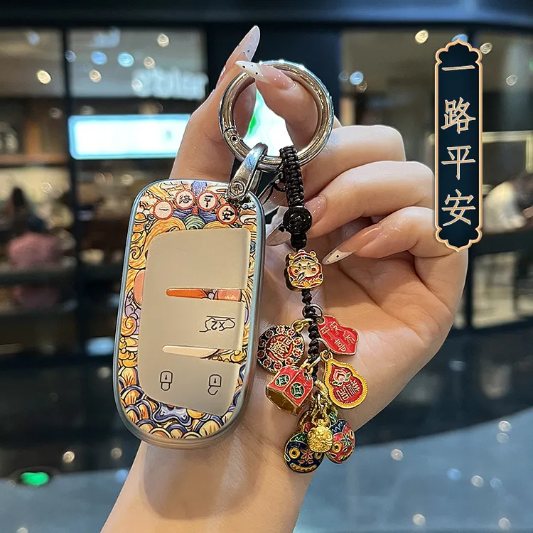 jeep吉普钥匙套指南者自由光男自由侠大切诺基大指挥官JEEP壳扣包