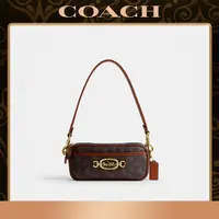 【娄艺潇】COACH/蔻驰奥莱 马车图案印花AVERY单肩包