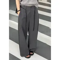 【现货】高腰直筒休闲百搭宽松垂感潮流休闲裤-2337