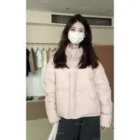 NInipink庄不腻自制【冬日奶包】休闲立领羽绒服外套宽松面包服8867