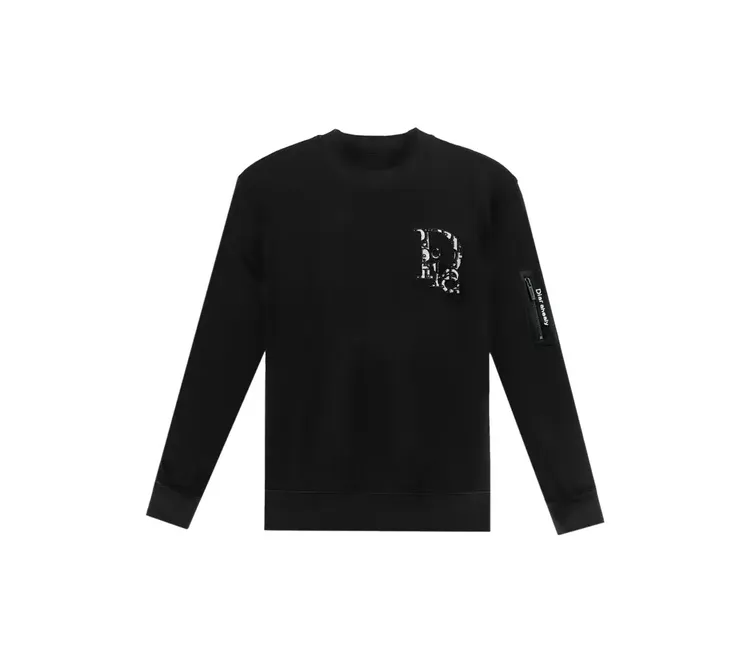 DIORAHEALY/迪奥海莉秋季时尚印花基础款内搭圆领卫衣3336750001