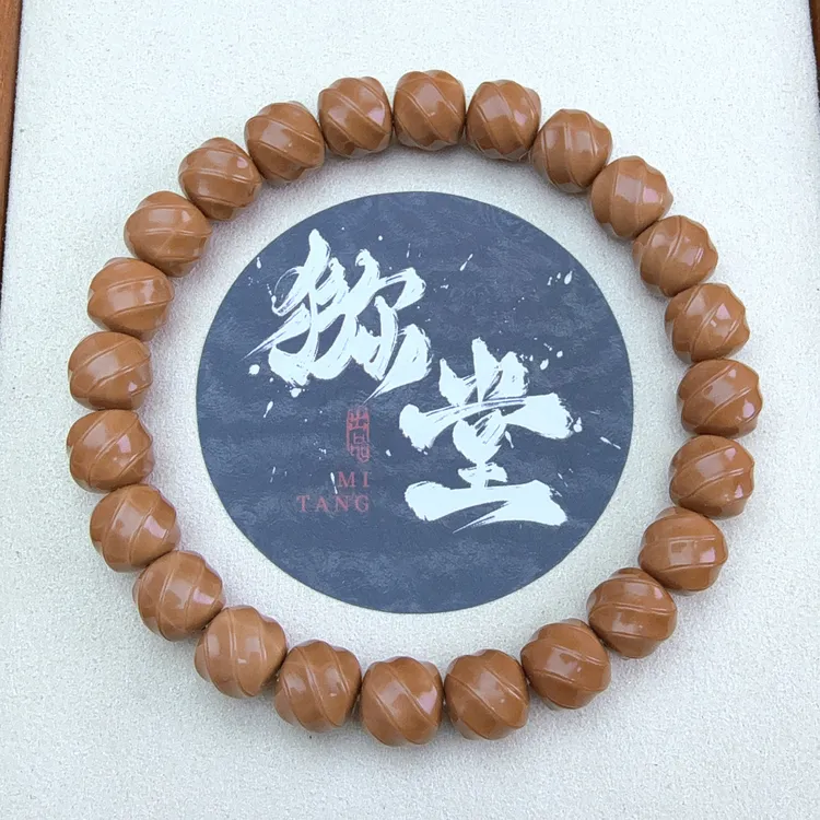 猕堂-『扭转乾坤』毕业级猴头手串，全品无暇，精挑细磨，油性密度拉满