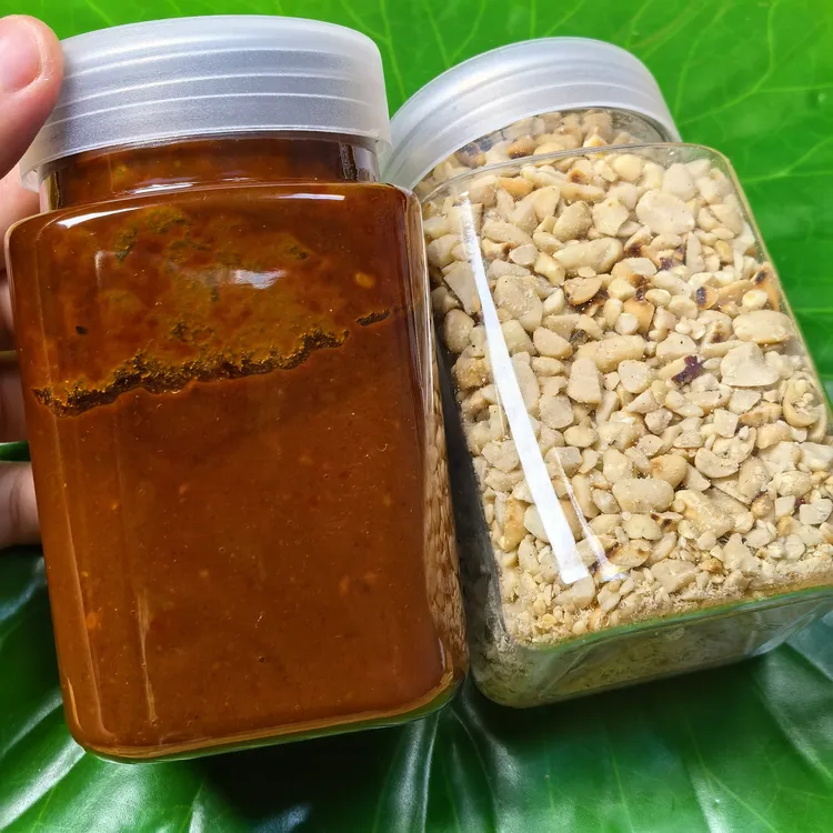 云南德宏芒市傣味拌菜酱 芒海拌菜酱 花生碎 拌菜酱