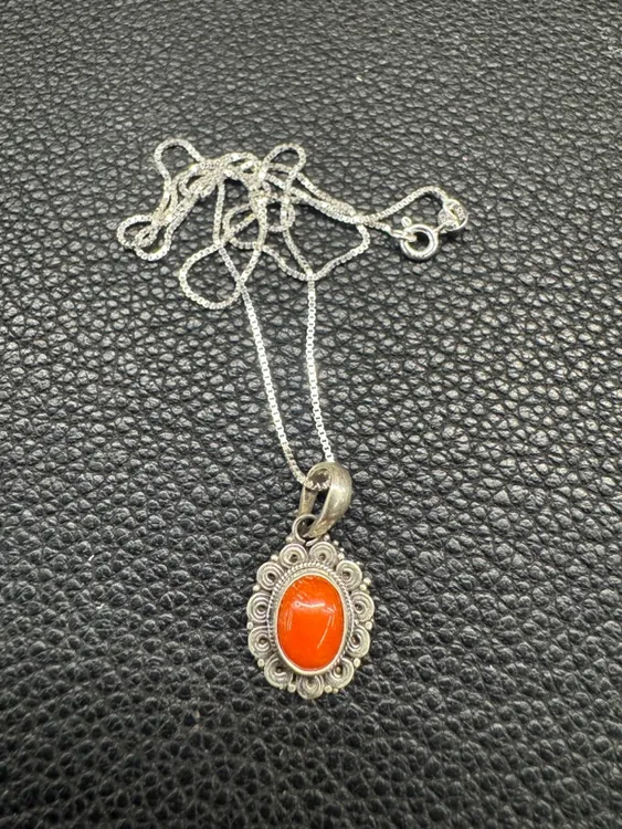 吊坠925银 925银链子吊坠套装