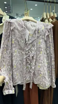 2318#法式轻熟风百搭长袖衬衫
