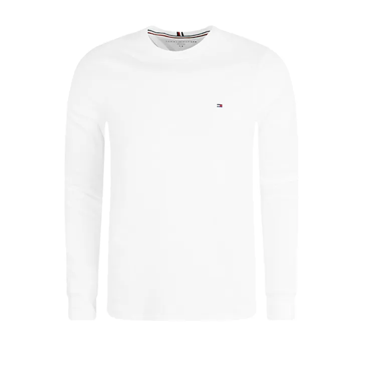 TOMMY HILFIGER长袖t恤男款薄款透气圆领休闲打底衫 78E8342 ZZ