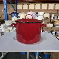 非常少美丽国高价超市货，七升炫彩珐琅搪瓷炖肉锅米桶