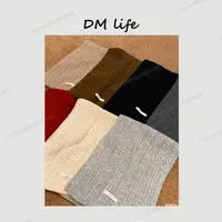 DMlife【素裹暖脖】针织毛线围巾女秋冬季韩系氛围感高级感保暖围脖