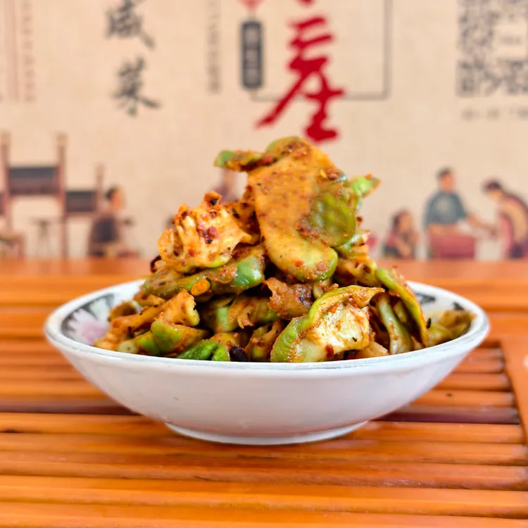 涪陵彭婆婆手工榨菜新鲜麻辣爽口脆嫩香辣开胃下饭好菜涪陵榨菜