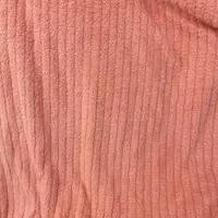 橘红色竖条纹纹塔芙绒加厚单人大毛毯 双面绒保暖毯子