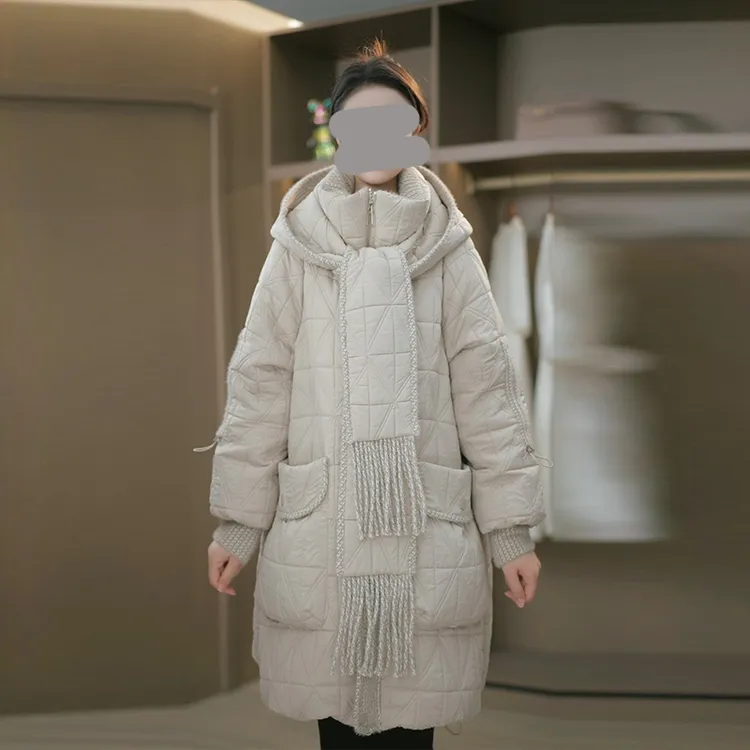 时尚新款简约百搭气质冬季保暖外套棉服2026最新时尚潮流款式穿搭