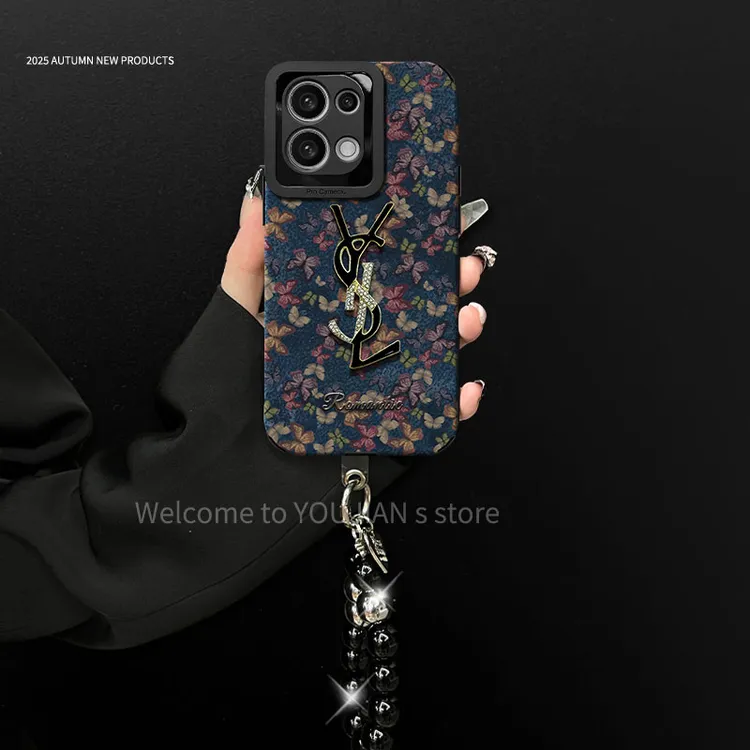 汇客凡品【OPPOReno8/8Pro】潮牌网红复古蝴蝶防摔手机壳女款