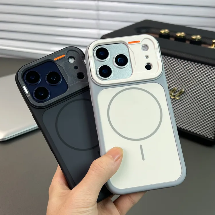 【异形镜框】适用苹果17promax手机壳磁吸iPhone13/14/15/16防摔套