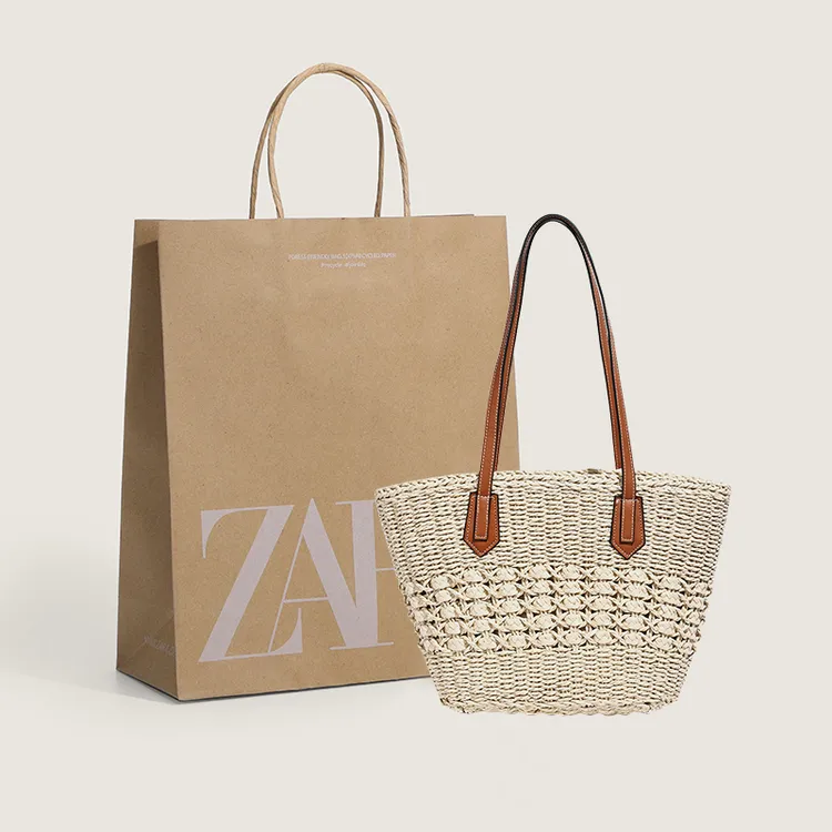 托特包手工编织单肩包肩包休闲单肩内胆包田园风女士挎包沙滩包