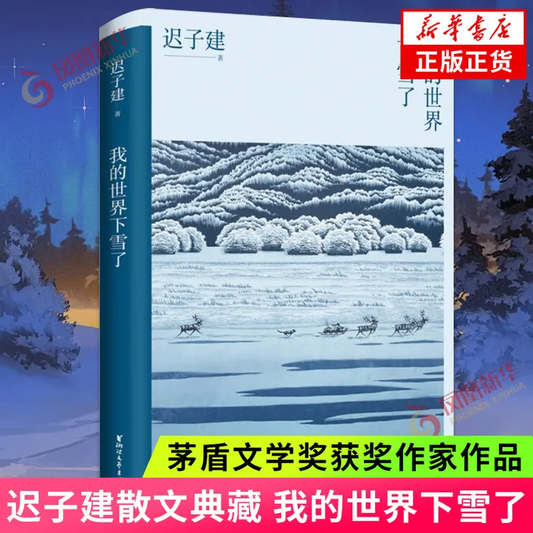 我的世界下雪了 迟子建散文典藏系列 茅盾文学奖得主迟子建散文自