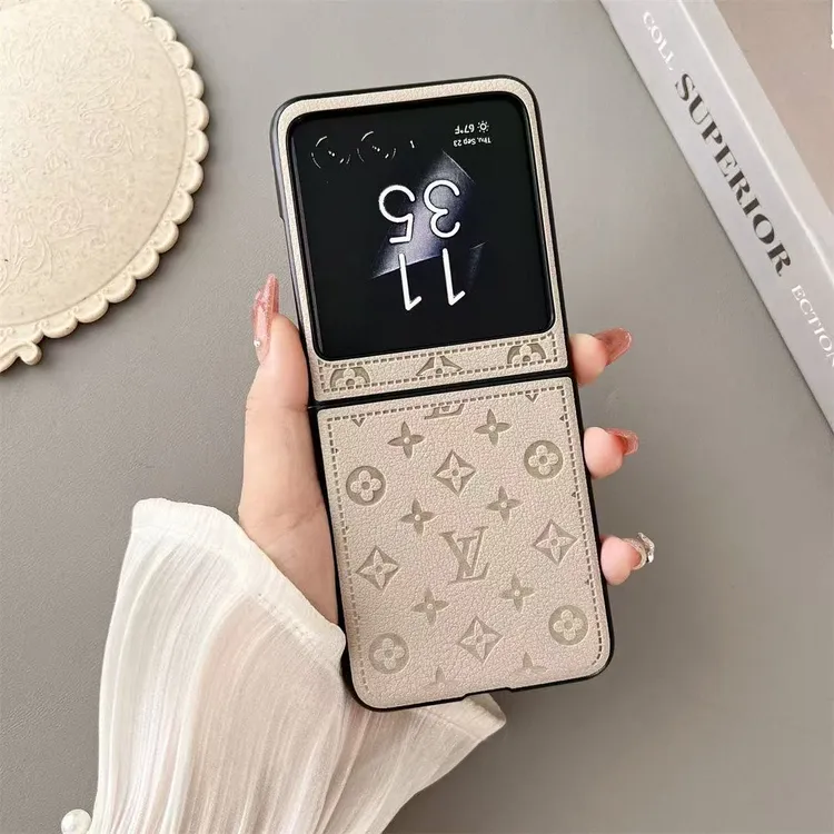 新款大牌摩托罗拉折叠屏razr50ultra手机壳razr50高档保护套男女