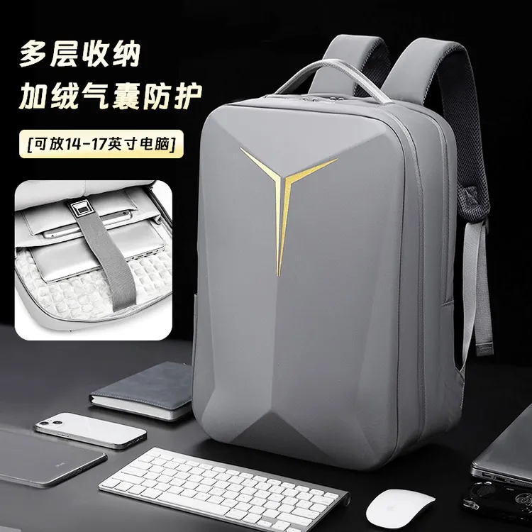 16英寸电脑背包硬壳加绒气囊防震R9000PY7000华硕ROG戴尔笔记本包