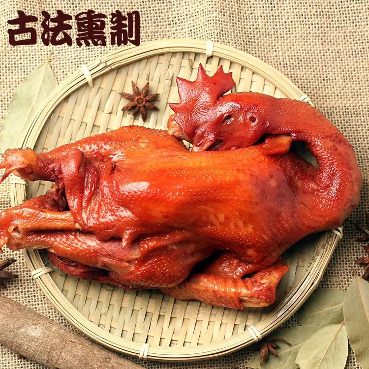 姥浦氏【古法熏鸡】正宗散养土鸡青壮年大公鸡烧鸡熟食美味山东特产