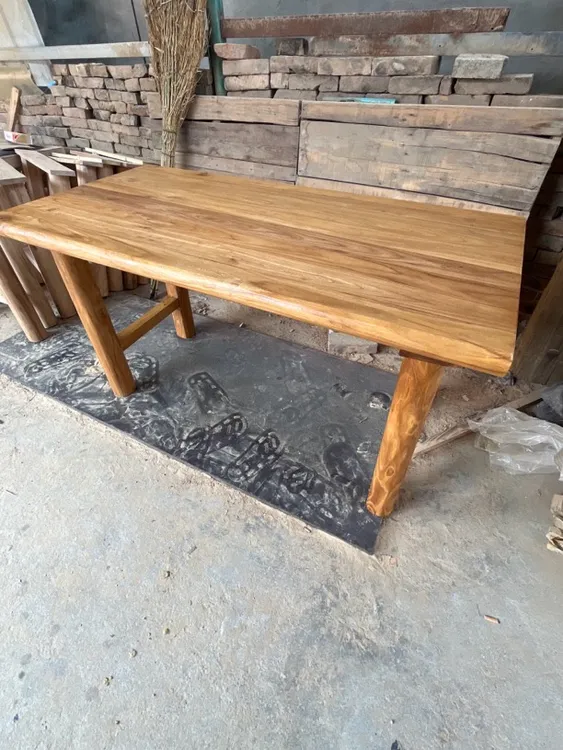 复古桌子实木桌简约台板长条门板书桌写字餐桌拍前联系老实木桌板