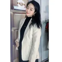2025秋季新款小西装外套女时尚洋气百搭显瘦修身短款小个子西服冬