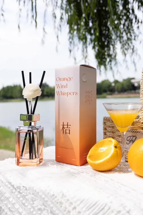 正品清栀沐香桔风轻语无火香薰摆件 200ml