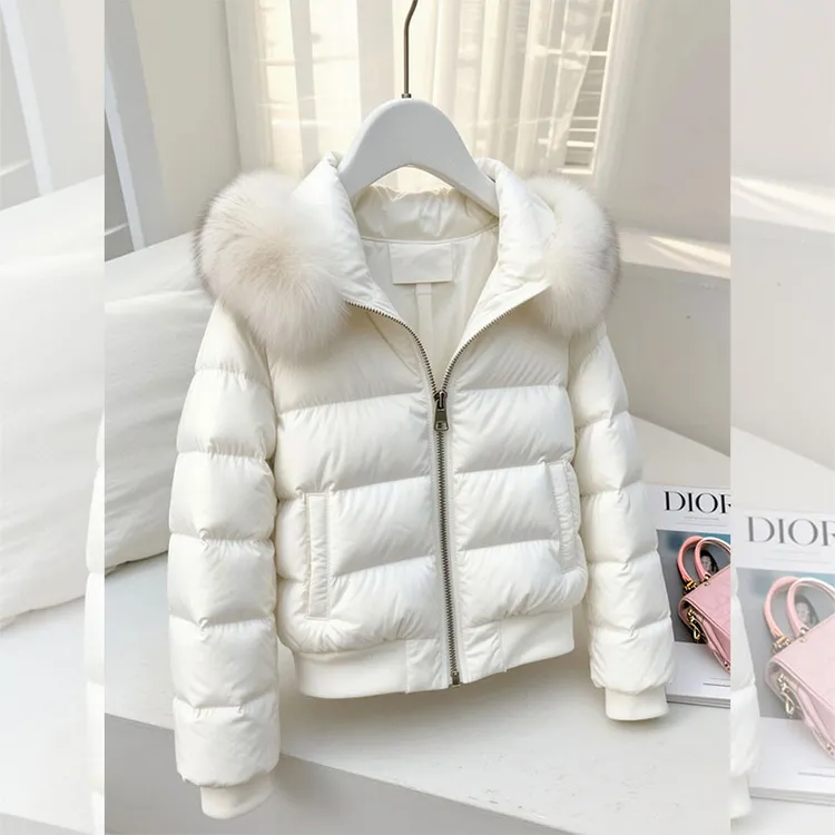 冬季新款加厚保暖棉服女气质轻熟风减龄棉衣外套设计感面包服棉袄