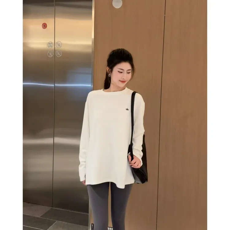 【纯色OO字母】小允姐姐2025新款高级T恤上衣【1124】