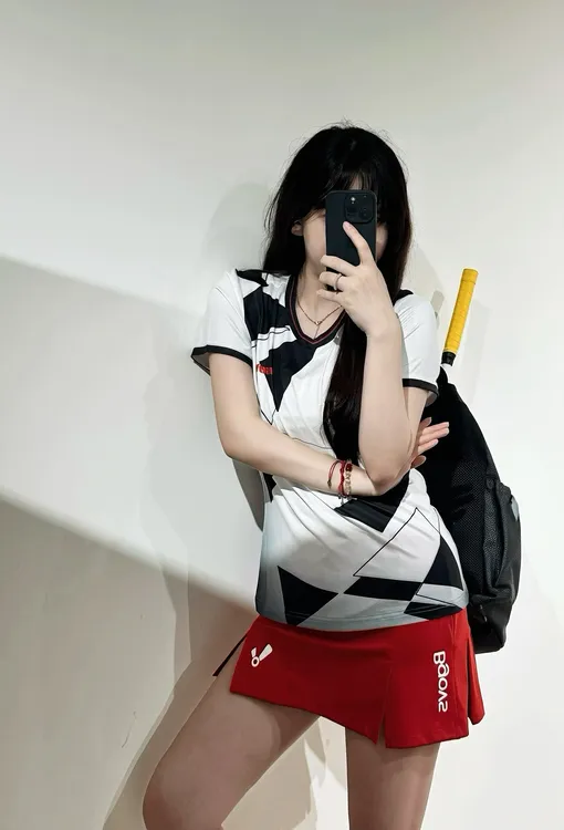 2025秋冬新品韩国BGOVS羽毛球服男女款速干吸汗透气T恤运动短袖
