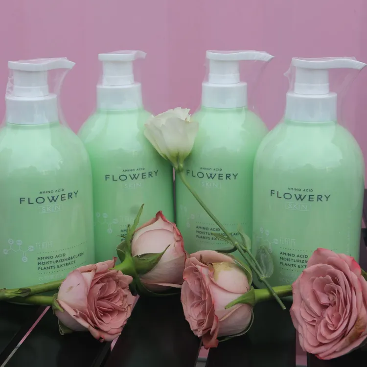 花肌氏水润清爽滋润氨基酸保湿沐浴露500mL