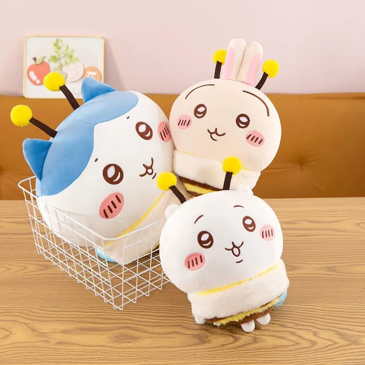 变身蜜蜂伊卡chiikawa公仔毛绒玩具玩偶小八乌萨奇生日礼物女物