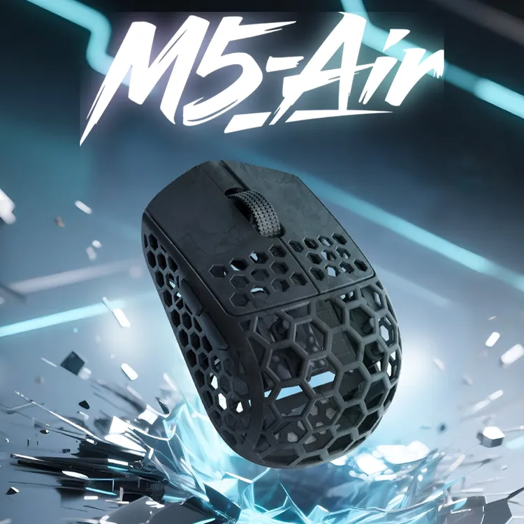 达摩鲨M5AIR指握碳纤维31g轻量化无线鼠标【不支持7中小手鼠标推荐