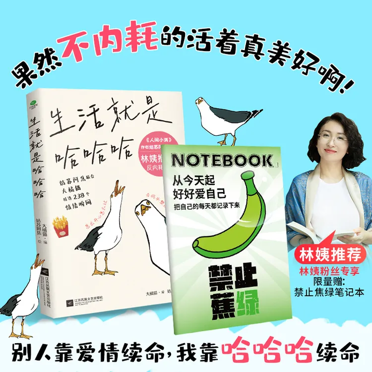 生活就是哈哈哈【全彩插图新版】不内耗人生开心才重要官方正版书籍