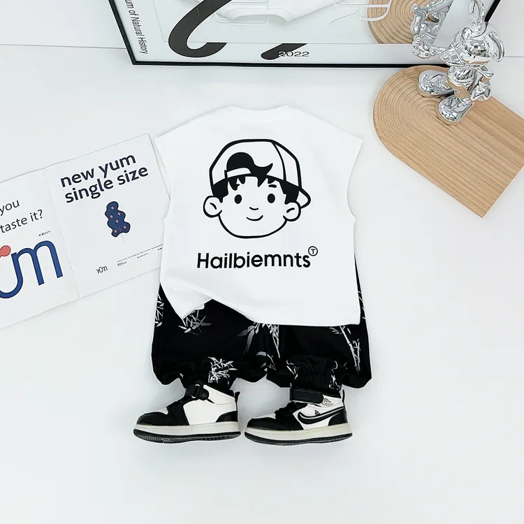 儿童装夏装背心套装无袖男童夏季2025新款 BDX25252