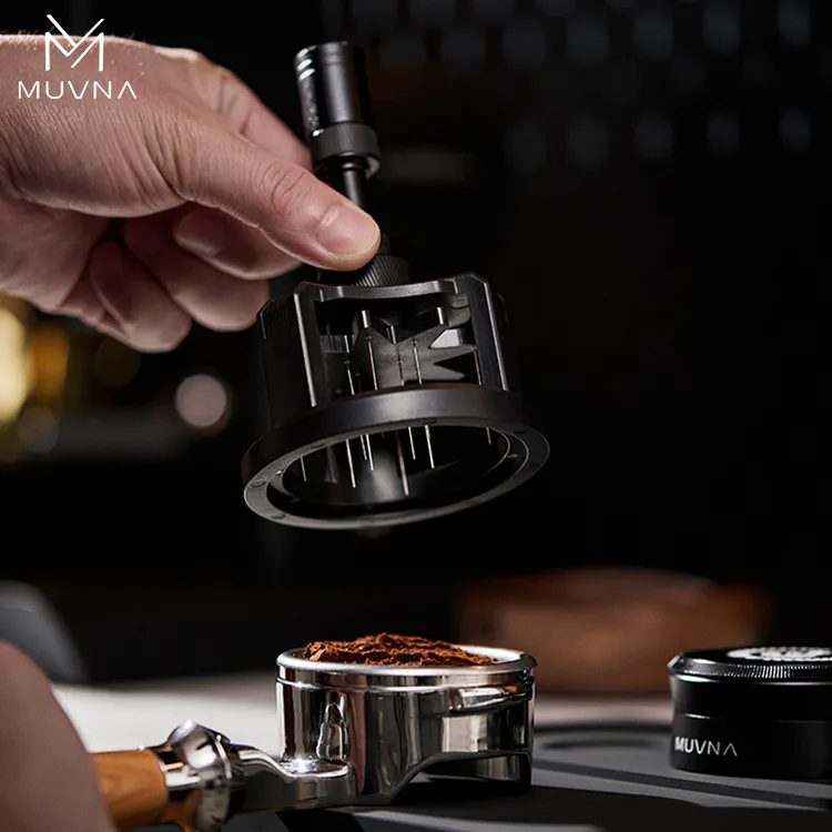 MUVNA慕威纳意式咖啡针式布粉器可调节提莫布粉针均匀搅拌布粉针