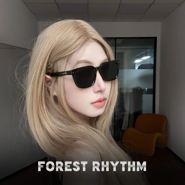 韩国墨镜男方框痞帅偏光防紫外线近视太阳镜女生眼镜网红时尚百搭