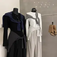 ZiZi 福秒（9Zi18201#) 必备打底！舒适圆领修身长袖T恤9-820 