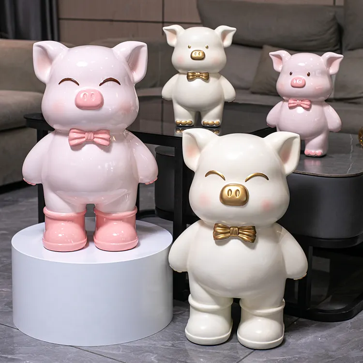 金猪存钱罐2025新款只进不出客厅落地大摆件储钱罐男女孩生日礼物