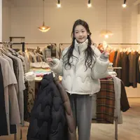 闵笑一【波浪面包】新款百搭显瘦上衣潮牌女装羽绒服外套女