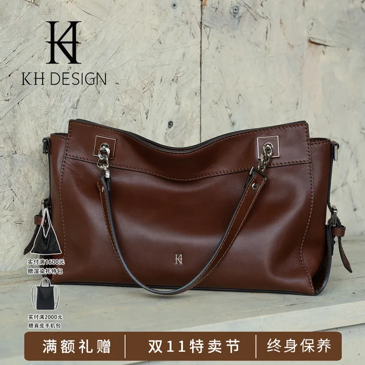 商场同款新品明治女包腋下轻奢欧美风波士顿包质感托特包K2662B