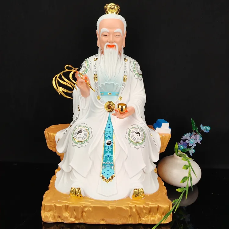 太乙真人摆件彩绘神像家用工艺品包邮