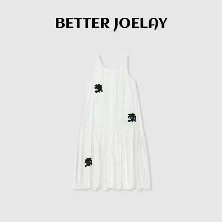 （MY）BETTER JOELAY-【梦之白月光】高端宽松连衣裙休闲简约风Z1253